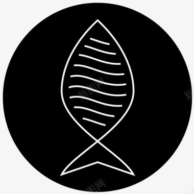 九纹鱼logo_30图标
