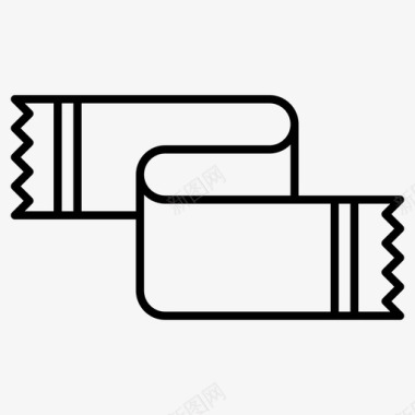 围巾针织颈部图标图标