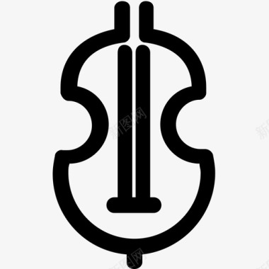 大提琴乐器音乐图标图标