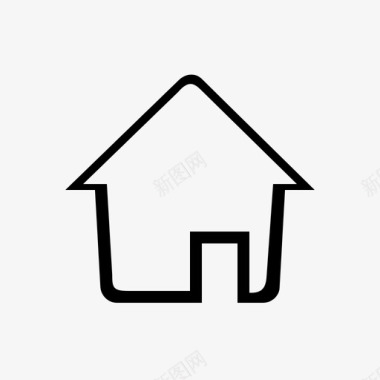 秋季首页首页线图标