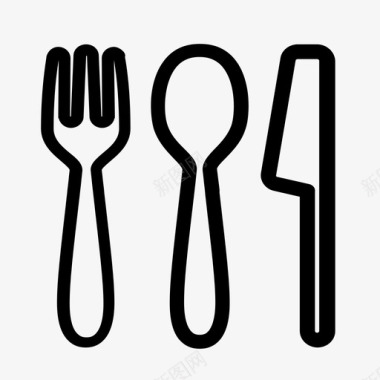 堂食菜品用餐堂食图标