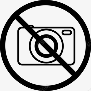 照片相框照相机没有照片摄影图标图标