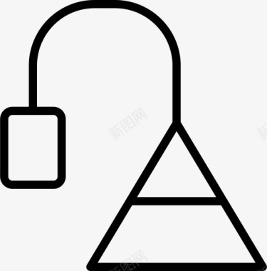真空包装袋茶袋饮料图标图标