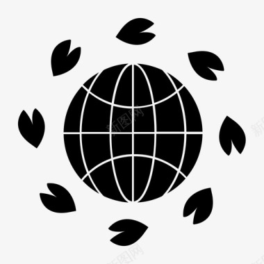 世界树图标图标