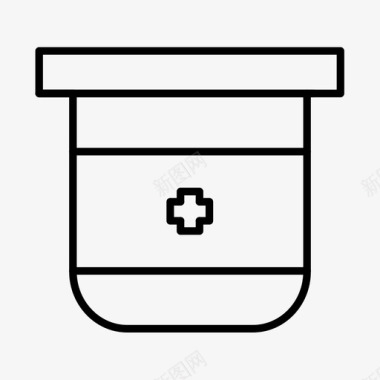 医院针筒标本收集瓶子急救图标图标