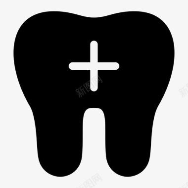 牙科护理口腔牙齿图标图标