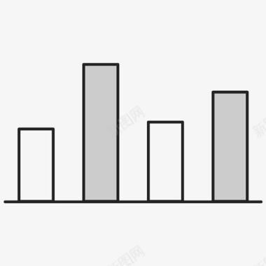 条形素材图表条形图图标图标
