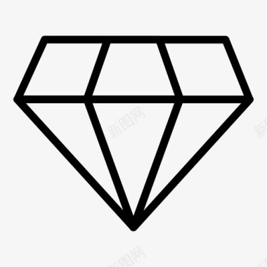 概述资产钻石宝石图标图标