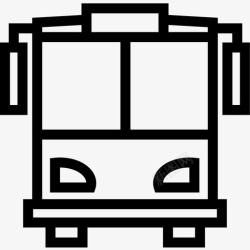 矢量公路车辆公共汽车乘客公共交通工具图标高清图片
