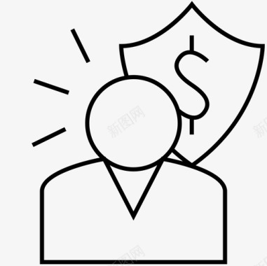 火焰美元图标联系保险代理人管理员美元图标图标