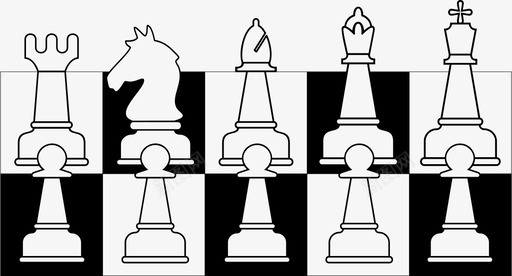 皮划艇比赛国际象棋国际象棋棋盘国际象棋比赛图标图标