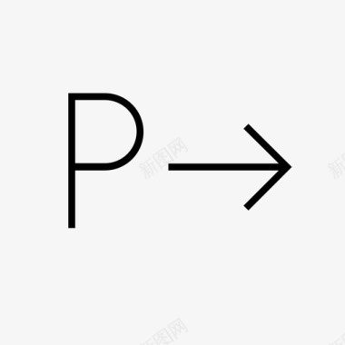 商场停车停车方向右侧图标图标