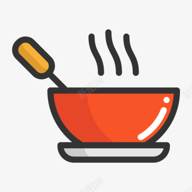 水果矢量汤-Soup图标