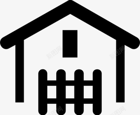 家房子电线房图标图标
