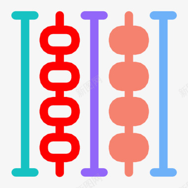 游泳池水上运动场图标图标