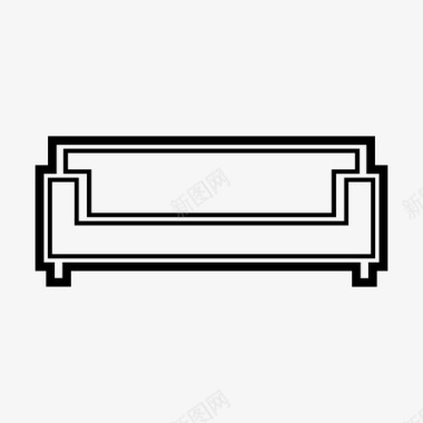 客厅椅沙发客厅休息室图标图标