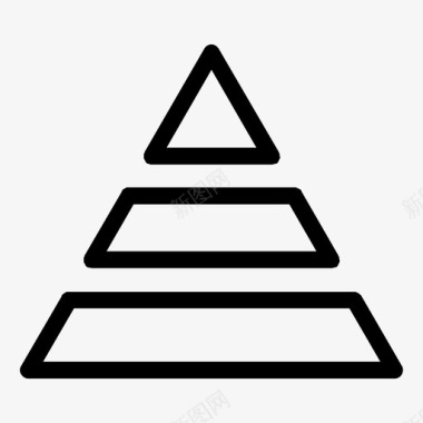 三角形图图表1图标图标