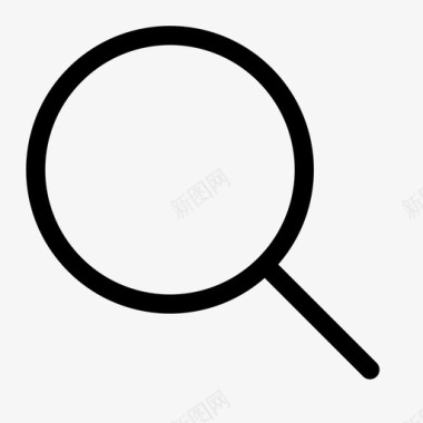 简约素材icon_search图标