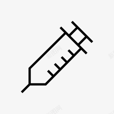 天然药物注射器注射剂胰岛素图标图标