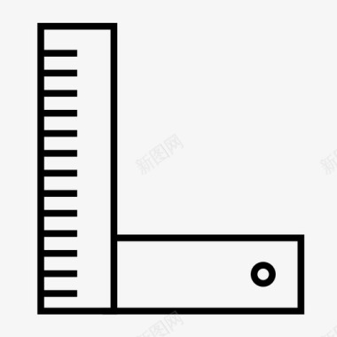 度量值方尺数学度量图标图标