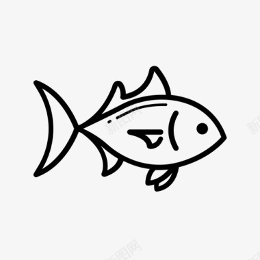 金鱼动物海图标图标