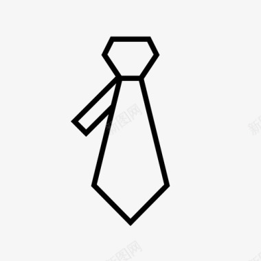 领带品牌服装图标图标