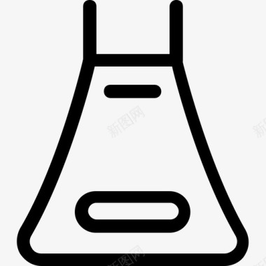 综合系列图标围裙厨房系列图标图标