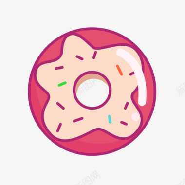 color甜甜圈图标