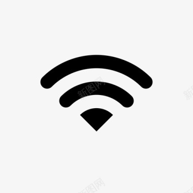 无线专业wifi网络信号图标图标