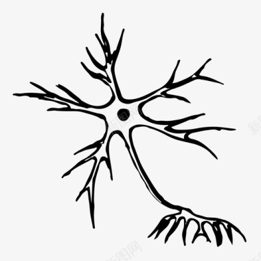 神经细胞图片神经元细胞神经细胞图标图标