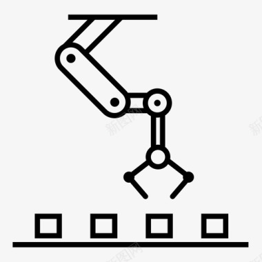 机械工业工厂机器图标图标