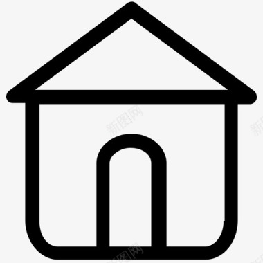 房产logo住宅公寓房产图标图标