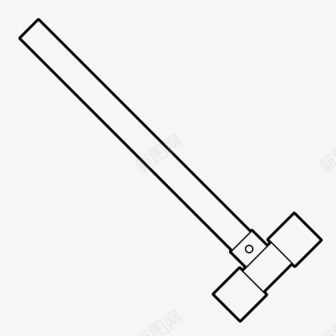 武器锤子封建武器战斗图标图标