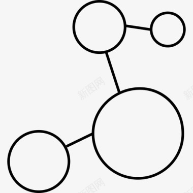 五边形分子分子图标