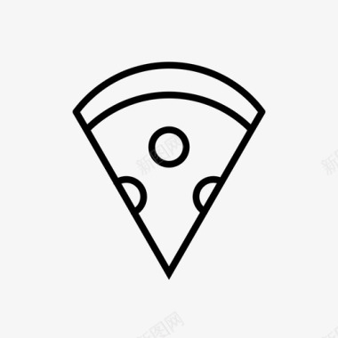 披萨快餐比萨店图标图标