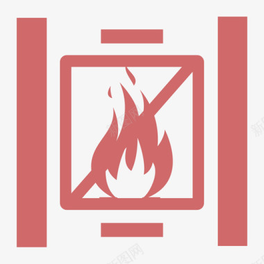 消防水消防图标