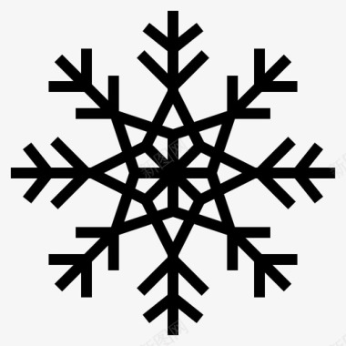 雪花季节冬天图标图标