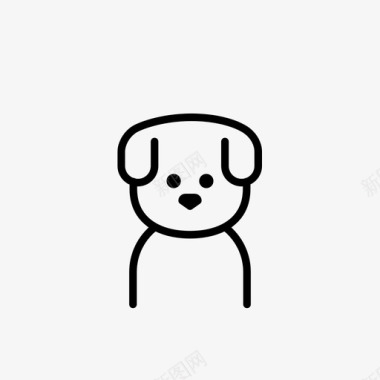 宠物狗爱狗的人图标图标