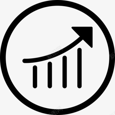 排名icon搜索引擎优化性能圆圈图表图标图标