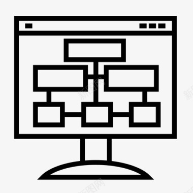 飞机结构分析数据组织数据分析数据架构图标图标