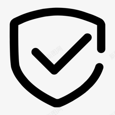 资金资金安全盾牌icon图标