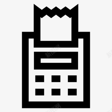 点餐服务销售点付款点服务点图标图标