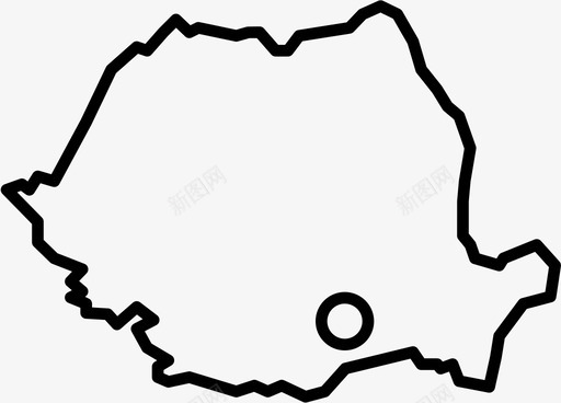 罗马尼亚布加勒斯特首都图标图标