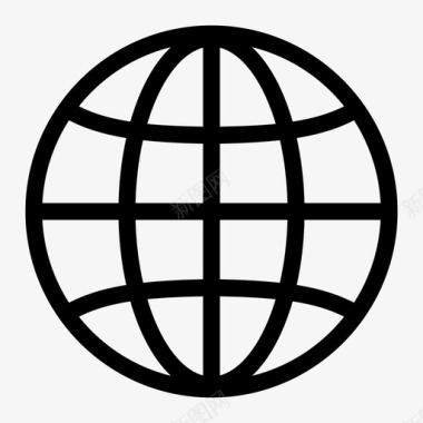 地球卫星网络地球共享图标图标
