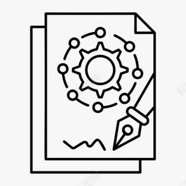 PDF文件设置设置文件记录图标图标