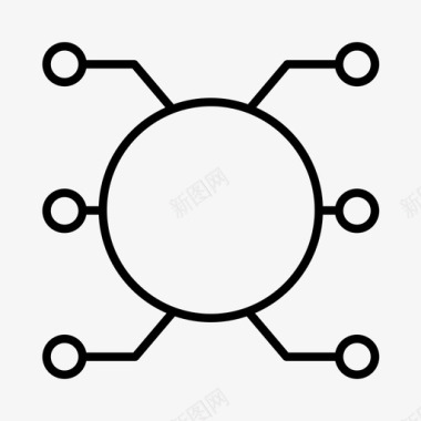 教育机构网站电子商务数字网络图标图标