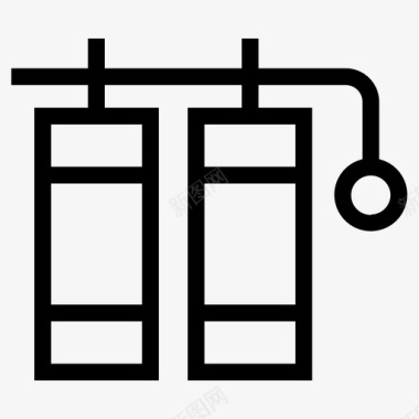 水质感水箱氧气水图标图标