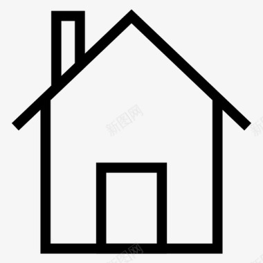生活家房子图标图标