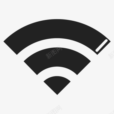 不吸烟的信号wifi信号强度图标图标