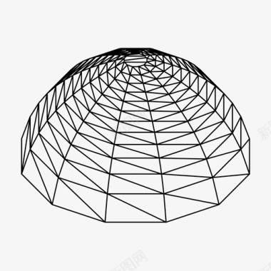 三维粒子参数化三维模型软件三维建模图标图标